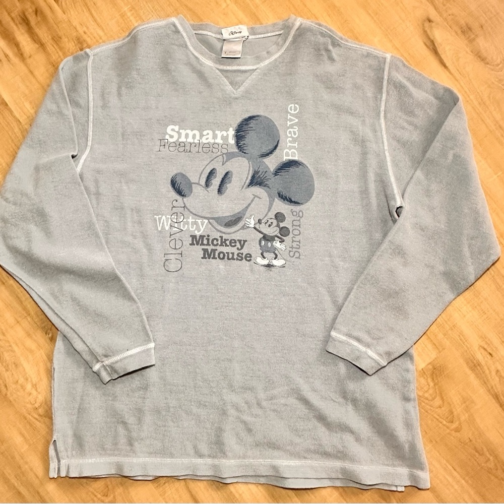 Gray Mickey Mouse Sweatshirt